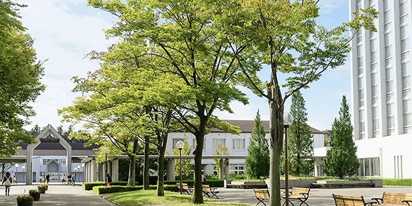 我孫子キャンパスの風景