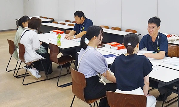 個別相談（質問コーナー）の様子
